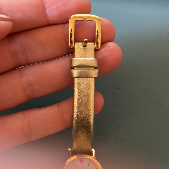 Kate Spade Tiny Neon Gold Watch - Picture 3 of 4